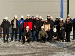 Экскурсия для будущих специалистов: школьники 9-ых класса в гостях у АО КЗМК.