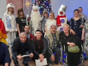 Были в гостях.