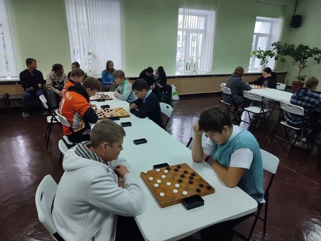 Областные соревнования по шашкам