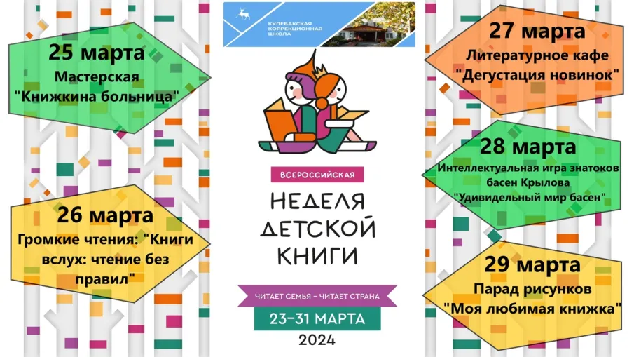 Неделя детской книги "Читает семья - читает страна"