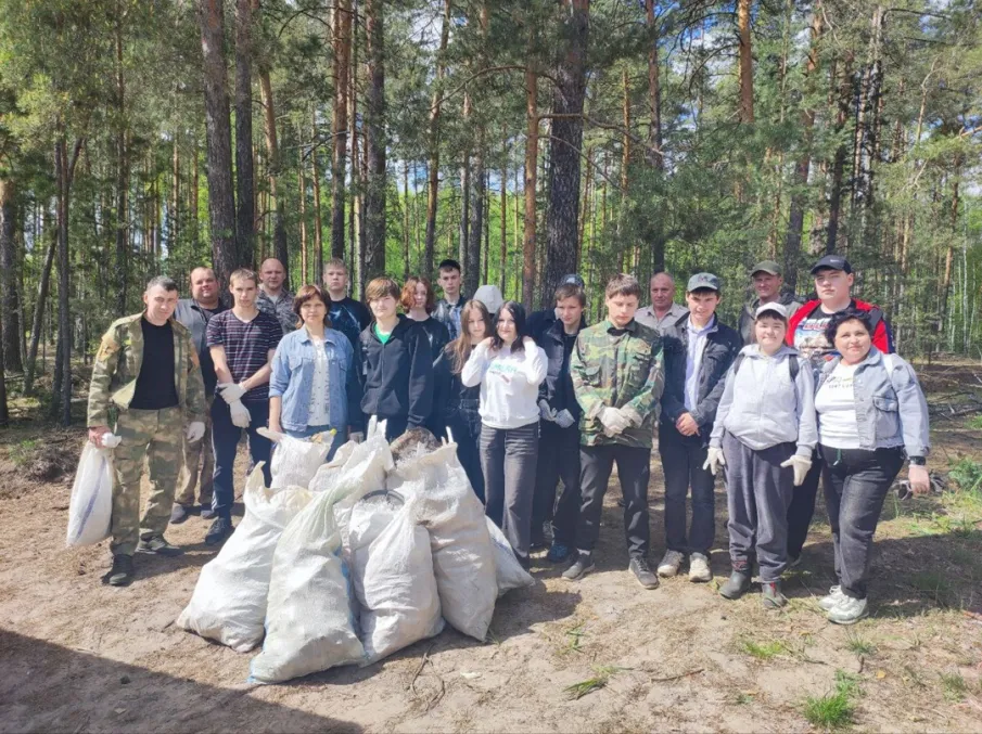 Акция "Чистый лес" завершена! 