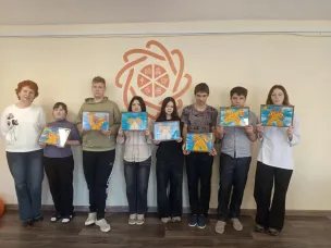 Мастер – класс «Шерстяная акварель»